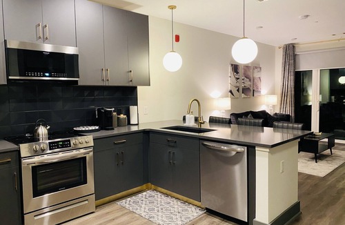 Rolling Mill Hill Condo | Muse Condo - Walking distance to Broadway, Ascend Amphitheater & Titans Stadium.
