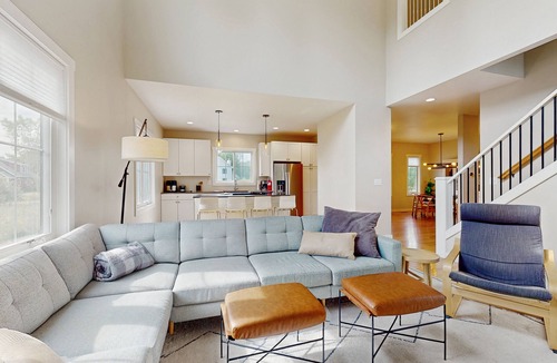 Sawyer House | Newly-built home on a grassy lot with washer/dryer & screened deck