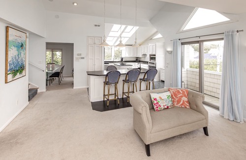 Croatan Beach House | Ocean-view home that is within a 2 minute walk to the beach w/rooftop deck
