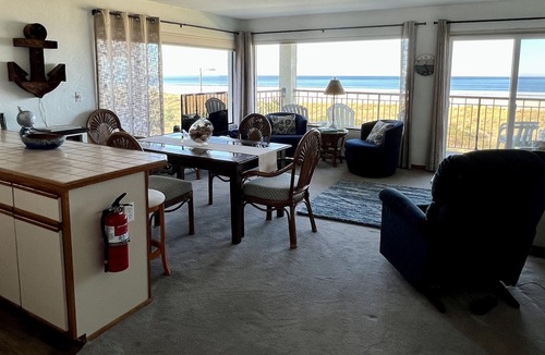 Seaside Condo | Oceanfront 3rd floor, Balcony with Spectacular Ocean Views