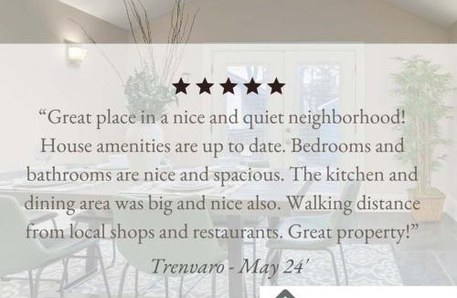 University District House | OSU and Short North 4 Bedroom Patio and Garage with EV