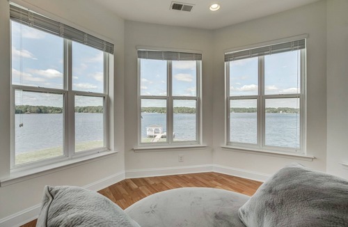 Bumpass House | Panoramic View of Water, Beautiful Sunset, Volleyball Court, Beach-Private Side