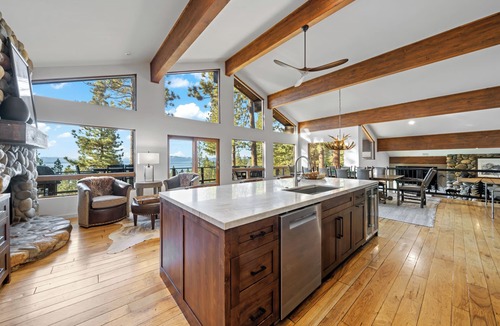 Incline Village House | Panoramic VIEWS, Theater, Bocce Ball, Hot Tub, Pool Table