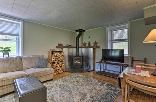 Hellertown House | Patio and Fire Pit Idyllic Cottage in Hellertown!