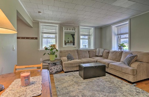 Hellertown House | Patio and Fire Pit Idyllic Cottage in Hellertown!
