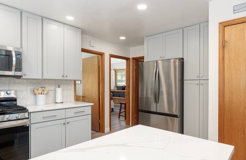 Granby Cabin | Pet Friendly! Wood Fireplace, Wraparound Porch, Firepit, Close to Lake Granby and Highland Marina