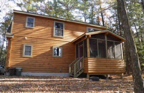 Bearsville Cabin | Pristine Mountaintop Log Cabin in Pine Forest, 1.5 Miles to Town!