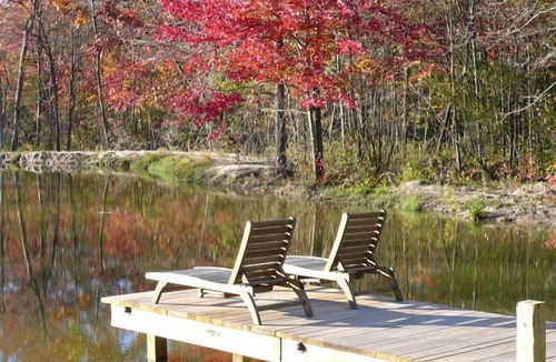 South Haven House | Private 20 acres near Lake Michigan, with your own private fishing pond.