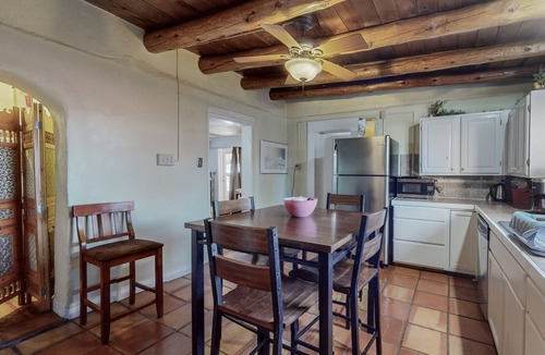 South Capitol House | Private Adobe Haven: Gated Railyard Oasis with Outdoor Charm