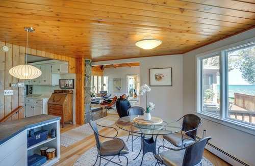 Oostburg House | Private Beach on Lake Michigan: Oostburg Home