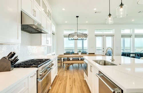 Beachside Village House | Private Beachfront Home w/5 Decks, 3 Suites, Fenced Yard in Beachside Village