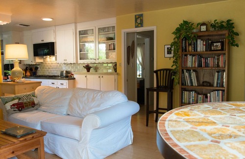 Valley Village House | Private Garden Home with Large Saltwater Pool, Serene Office, Fireplace etc.