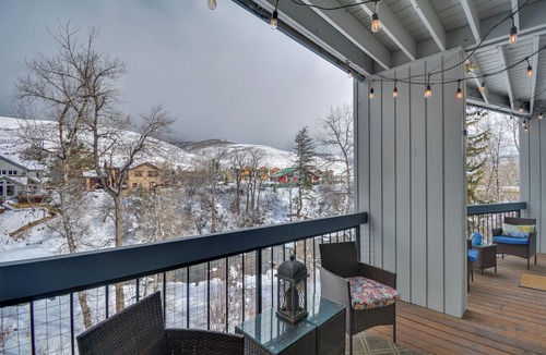 Eagle-Vail Condo | Private Ski Retreat in Avon: Eagle River Views!