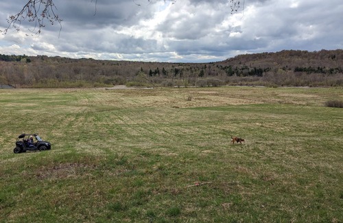 Osceola RV Rental | Private tent camping along the Salmon River on 165-acre Farm!