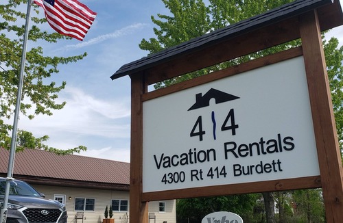 Burdett Apartment | Recently renovated end-unit apartment in the heart of the Finger Lakes