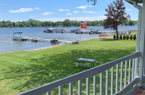 Coldwater Cottage | Rose Lake, Cottage with Pontoon, Coldwater, Michigan (aka Lake of the Woods)
