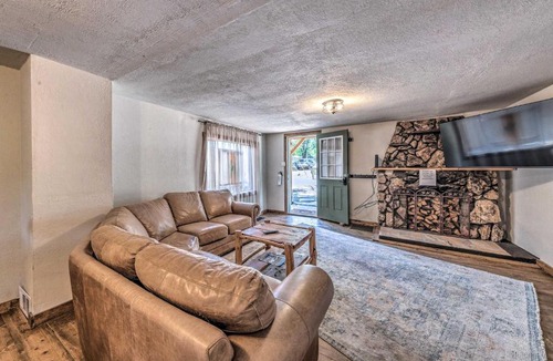 Ruidoso House | Ruidoso Mtn Hideout with Hot Tub and Covered Deck