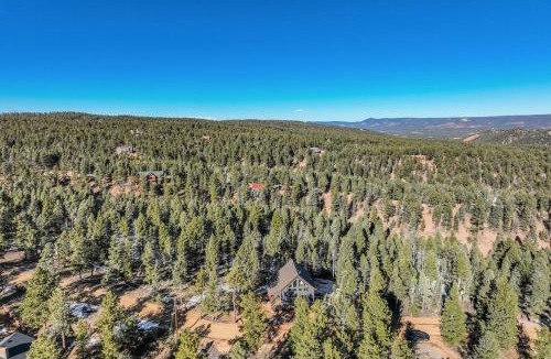 Woodland Park House | Rustic cabin charm w/hot tub, arcade basketball