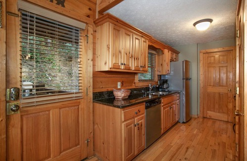 Black Bear Falls Cabin | Rustic Gatlinburg Retreat w/Pool Table & Fireplace Charm