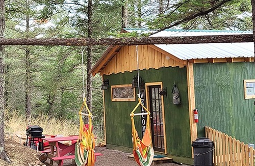 Mayhill Cabin | Rustic Romantic Treehouse Near Cloudcroft New Mexico