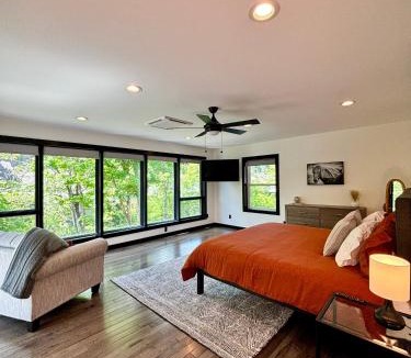 Mount Marion House | Saugerties Modern Charm with Creekside access and views