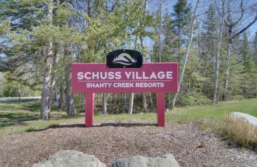 Mancelona Apartment | Schuss Mountain Resort Condo Steps to Golf!