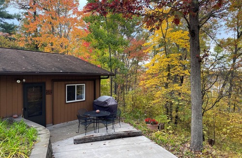 Spooner Cabin | See the Fall Colors - Odie's Cabin - A Northwoods Get Away