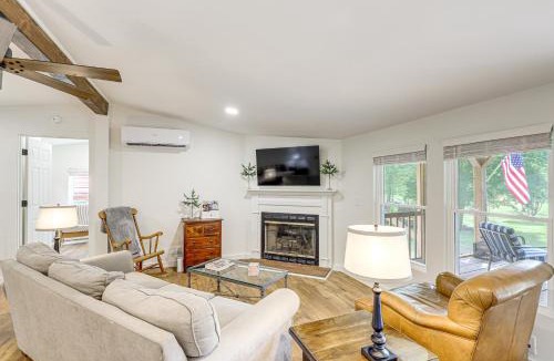 Cleveland House | Serene Cabin with Pond and Creek on South Saluda River