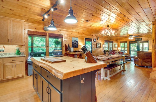 Ellijay Cabin | Serene Riverfront Escape in Ellijay, Georgia!