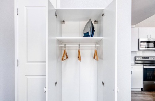 Capitol Hill Apartment | Sleek Capitol Hill 1BR w/ W/D, 4 blocks from Cheesman Park, by Blueground