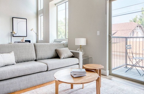 Capitol Hill Apartment | Sleek Capitol Hill 1BR w/ W/D, 4 blocks from Cheesman Park, by Blueground