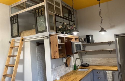 East Riverside - Oltorf Apartment | Small efficiency loft apt in back of duplex 3 story townhouse. No shared spaces.
