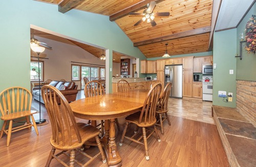 Swanton House | Spacious Dog Friendly Escape w/Hot Tub & Lake Access