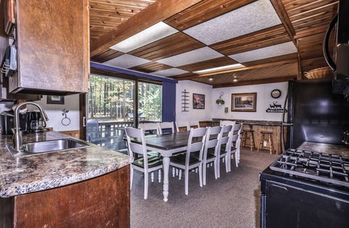 St Germain House | Spacious Northwoods cabin in lakeside resort with fireplace, personal dock, and