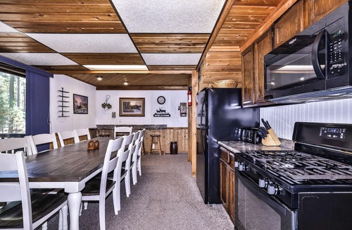 St Germain House | Spacious Northwoods cabin in lakeside resort with fireplace, personal dock, and