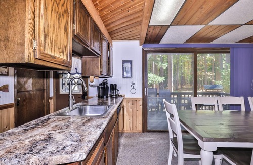 St Germain House | Spacious Northwoods cabin in lakeside resort with fireplace, personal dock, and