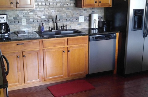 Estes Park Condo | Spacious Remodeled 2 Bedroom Loft with AC. On the River, location is unmatched.