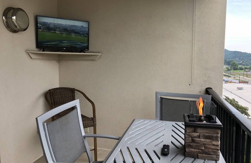 Bluff City Condo | Steps right across from Bristol Motor Speedway!