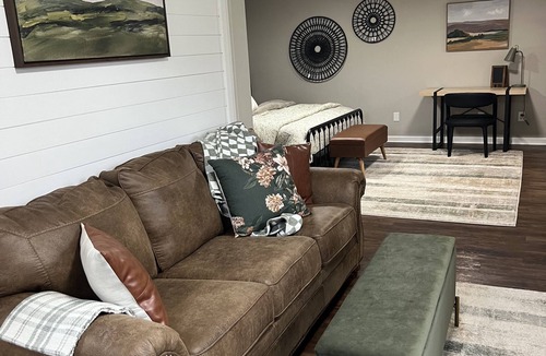 Christiansburg Apartment | Studio oasis ready for you! …No Cleaning Fee….Near I-81, VT & Radford