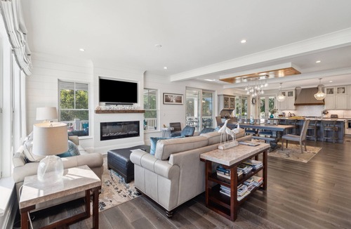 Isle of Palms House | Stunning Home! Pool, Theater Room, Steps to Beach - 3 46th Avenue