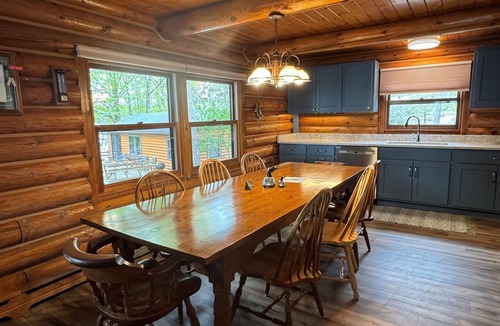 Watersmeet Cabin | Summer Special! 20% discount on week stay! Log Home on Cisco Chain of Lakes