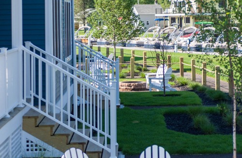 Sylvan Beach Cottage | The Cove at Sylvan Beach - Pet friendly lakeside cottage with a pontoon boat!