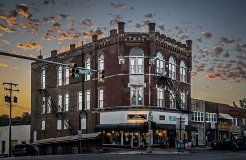 Fayetteville Apartment | The Pythian Building Penthouse Apt. is centrally located on the city square.