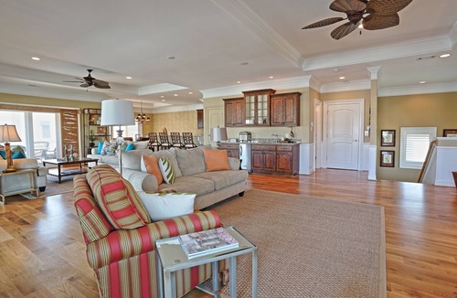Tybee Island House | The Ultimate In Beach Living! Ocean View, Steps to Beach, Sleeps 8. Elevator!