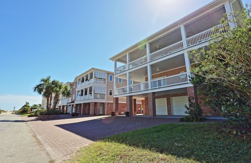Tybee Island House | The Ultimate In Beach Living! Ocean View, Steps to Beach, Sleeps 8. Elevator!