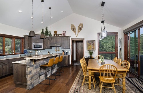 Nathrop House | Timber Frame Home with Spectacular View of Chalk Cliffs and Canyon