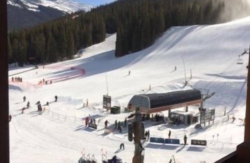 Copper Mountain Village Condo | Top floor, expansive views! Ski in/out overlooking Center Village and ski slope!