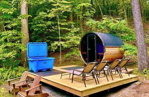 Copperhill Cabin | Treehouse w/Full Disc Golf Course~Dog Friendly