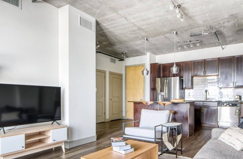 Ballpark Apartment | Trendy LoDo 1BR w/ Gym, Pool, W/D, 1 block to Coors Field, by Blueground