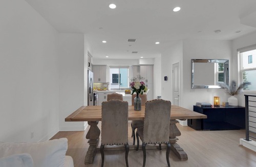 Toluca Lake House | Tri-Level Modern Home + Private Rooftop Deck